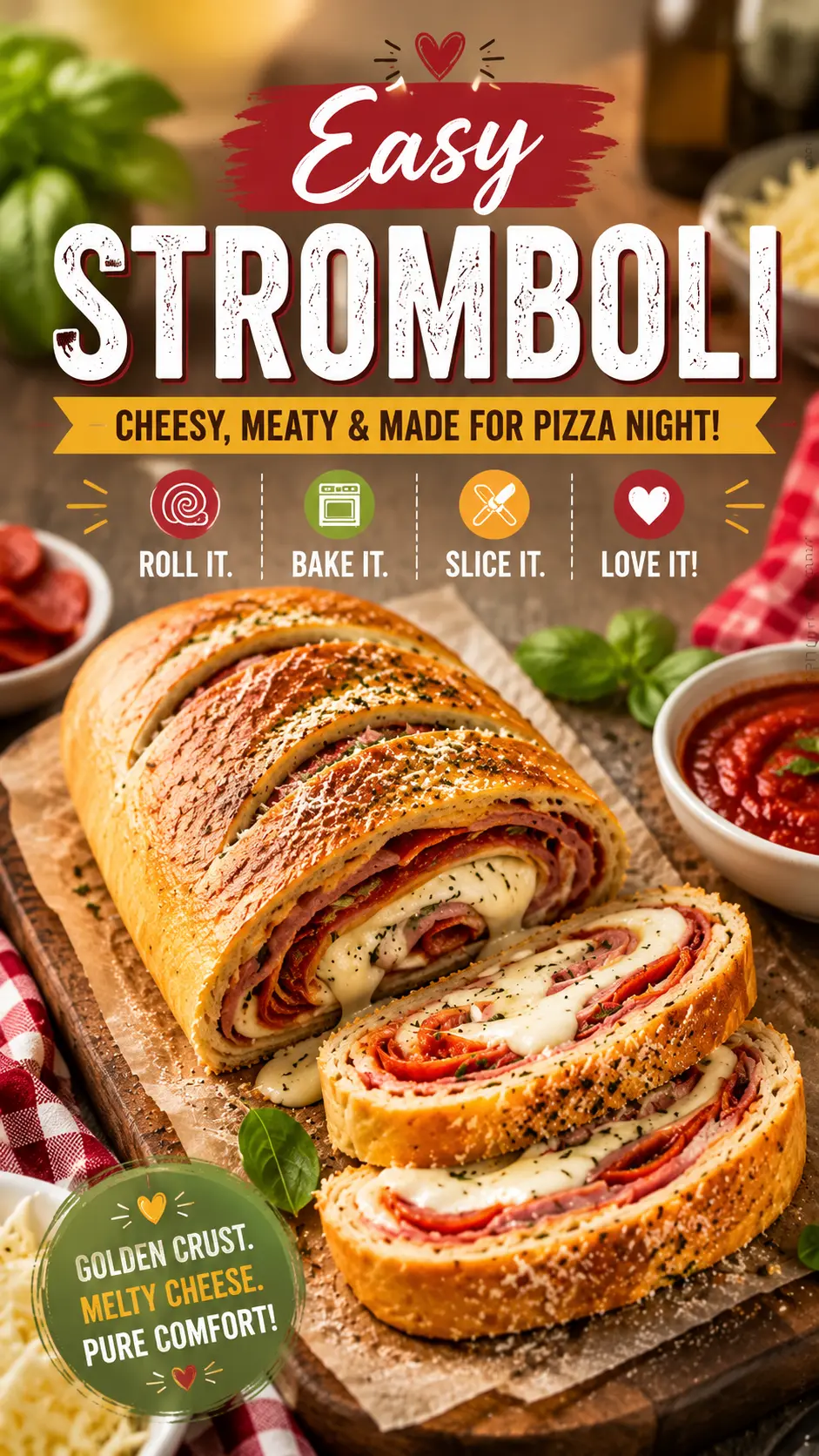 Stromboli Recipe – The Ultimate Homemade Stromboli Recipe