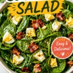 Spinach Salad Recipe – Fresh, Crisp, and Easy Healthy Salad You’ll Love