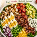 Cobb Salad Recipe (Classic American Salad With Bold Flavors)