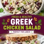 Greek Yogurt Chicken Salad: A Healthy, High-Protein Lunch You'll Love