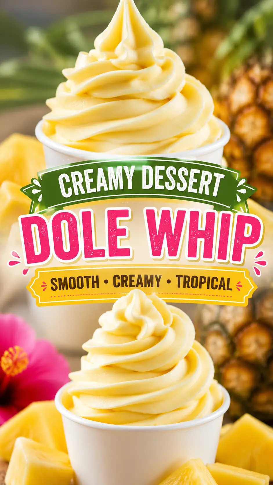 Dole Whip: The Ultimate Homemade Tropical Frozen Treat