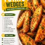 Crispy Potato Wedges – The Best Oven-Baked Potato Wedges You'll Ever Make
