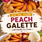 Peach Galette – The Best Rustic Peach Galette Recipe