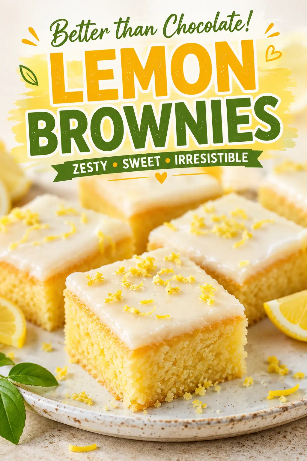 Lemon Brownies