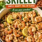 White Bean Shrimp Skillet – The Best 30-Minute Mediterranean Dinner