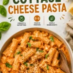 Creamy Cottage Cheese Pasta (High-Protein 30-Minute Dinner)