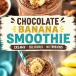 Chocolate Banana Shake: The Best Creamy and Chocolatey Milkshake