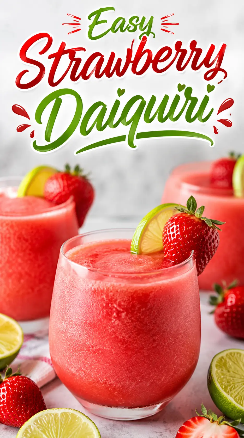 Strawberry Daiquiri Recipe: The Ultimate Frozen Summer Cocktail