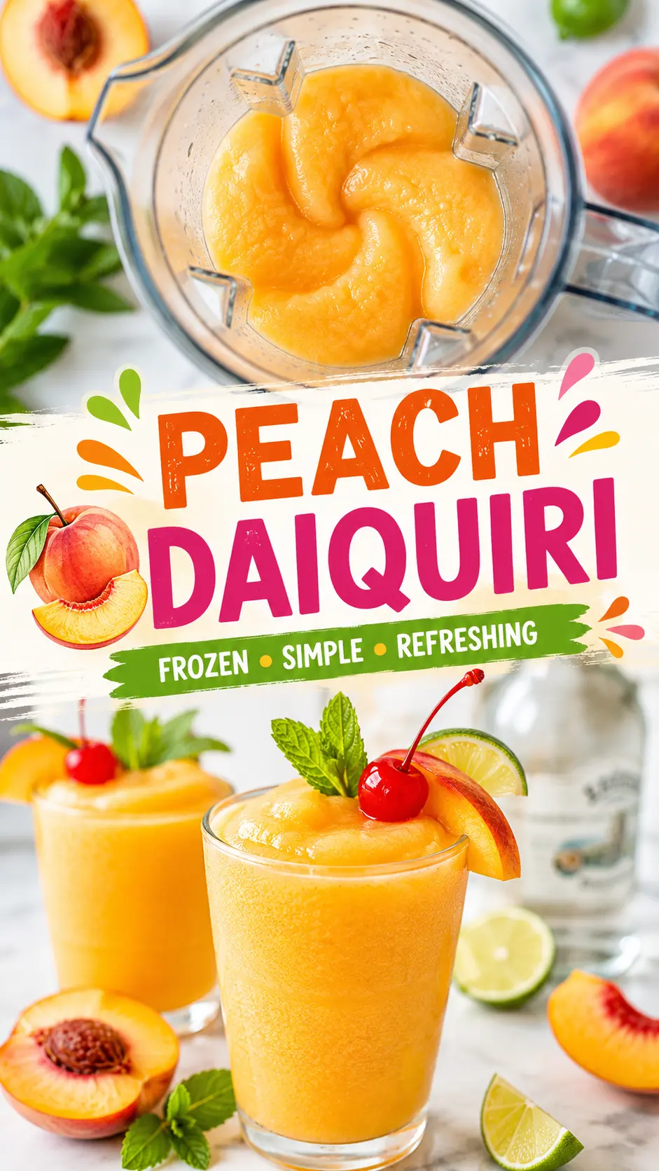 Peach Daiquiri: The Ultimate