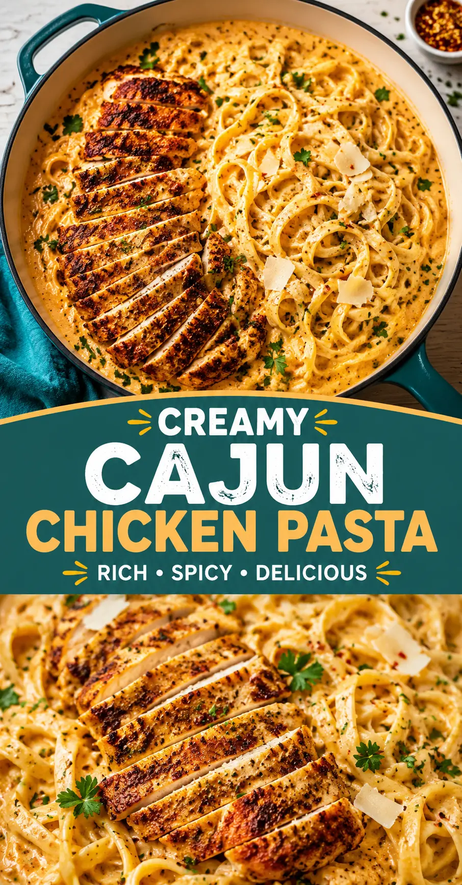 Cajun Chicken Pasta: Creamy, Spicy, and Perfect for Busy Weeknights