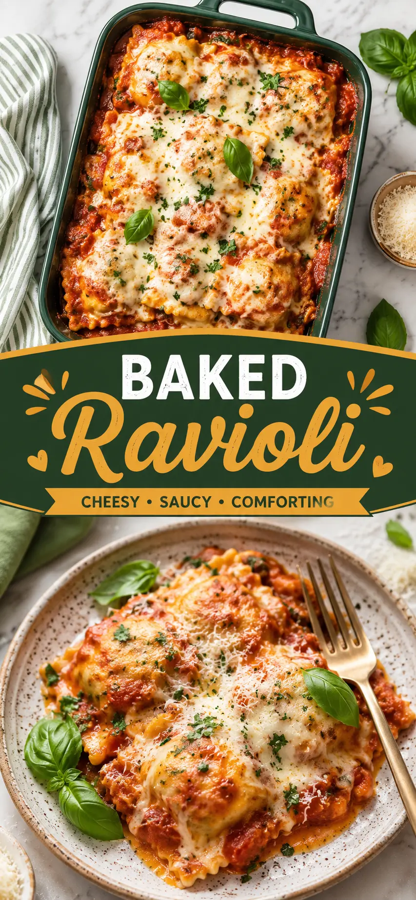 Ravioli Bake