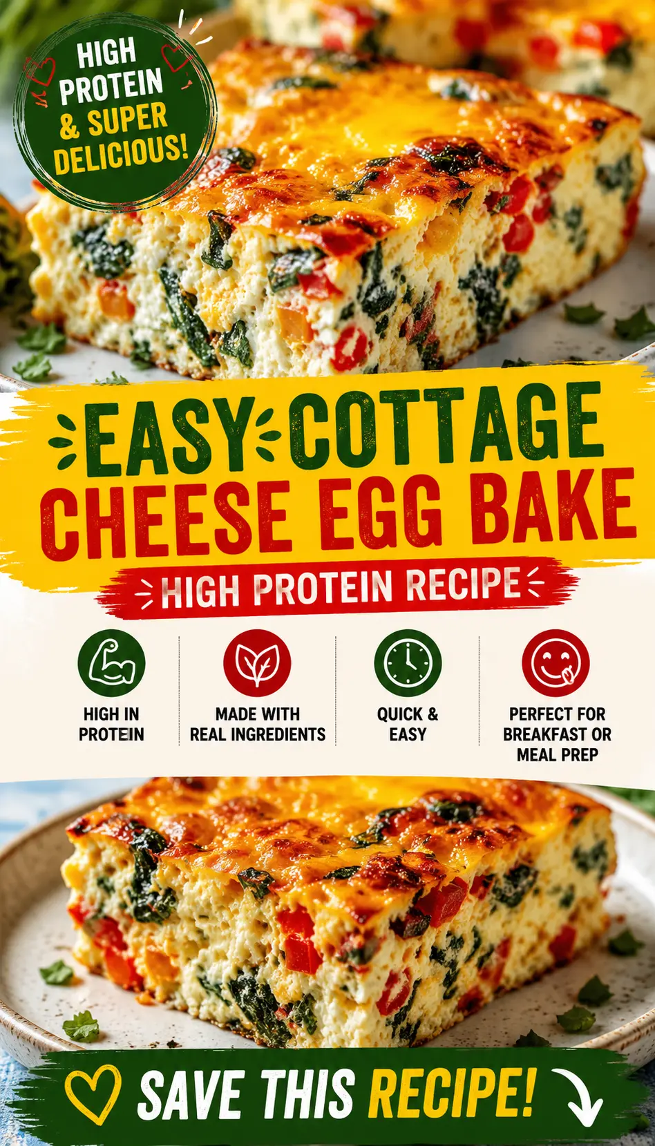 Cottage Cheese Egg Bake: The Ultimate High-Protein Breakfast Casserole