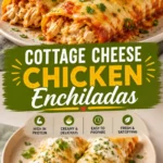 Cottage Cheese Enchiladas: Creamy High-Protein Chicken Enchiladas Everyone Will Love