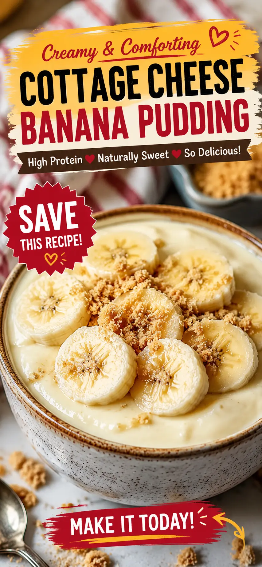 Cottage Cheese Banana Pudding: A Creamy High-Protein Dessert Ready in 5 Minutes