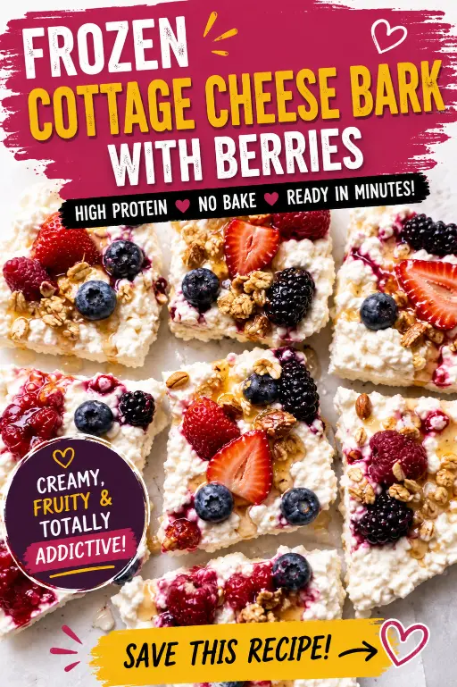Cottage Cheese Protein Bark: The Easy Frozen High-Protein Treat Everyone Loves