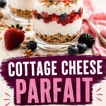 Cottage Cheese Berry Parfait: A High-Protein Breakfast Ready in 5 Minutes
