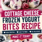 Cottage Cheese Frozen Yogurt: Creamy High-Protein Frozen Dessert You'll Love