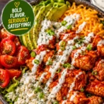 Buffalo Chicken Rice Bowl: The Ultimate High-Protein Meal Prep Recipe