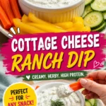 Cottage Cheese Ranch Dip: Creamy, High-Protein Snack You'll Make Again and Again