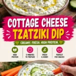 Cottage Cheese Tzatziki: A Creamy, High-Protein Twist on the Classic Greek Dip
