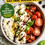 Cottage Cheese Caprese Bowl: A Fresh, High-Protein Meal Ready in 10 Minutes