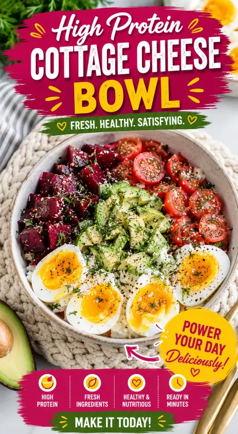 Cottage Cheese Veggie Bowls: A Fresh, High-Protein Meal for Any Time of Day