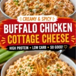 Cottage Cheese Buffalo Chicken Dip: A Creamy High-Protein Game Day Favorite