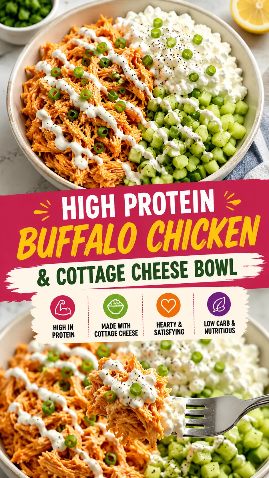 Cottage Cheese Mediterranean Bowl: A Fresh High-Protein Lunch Ready in 5 Minutes