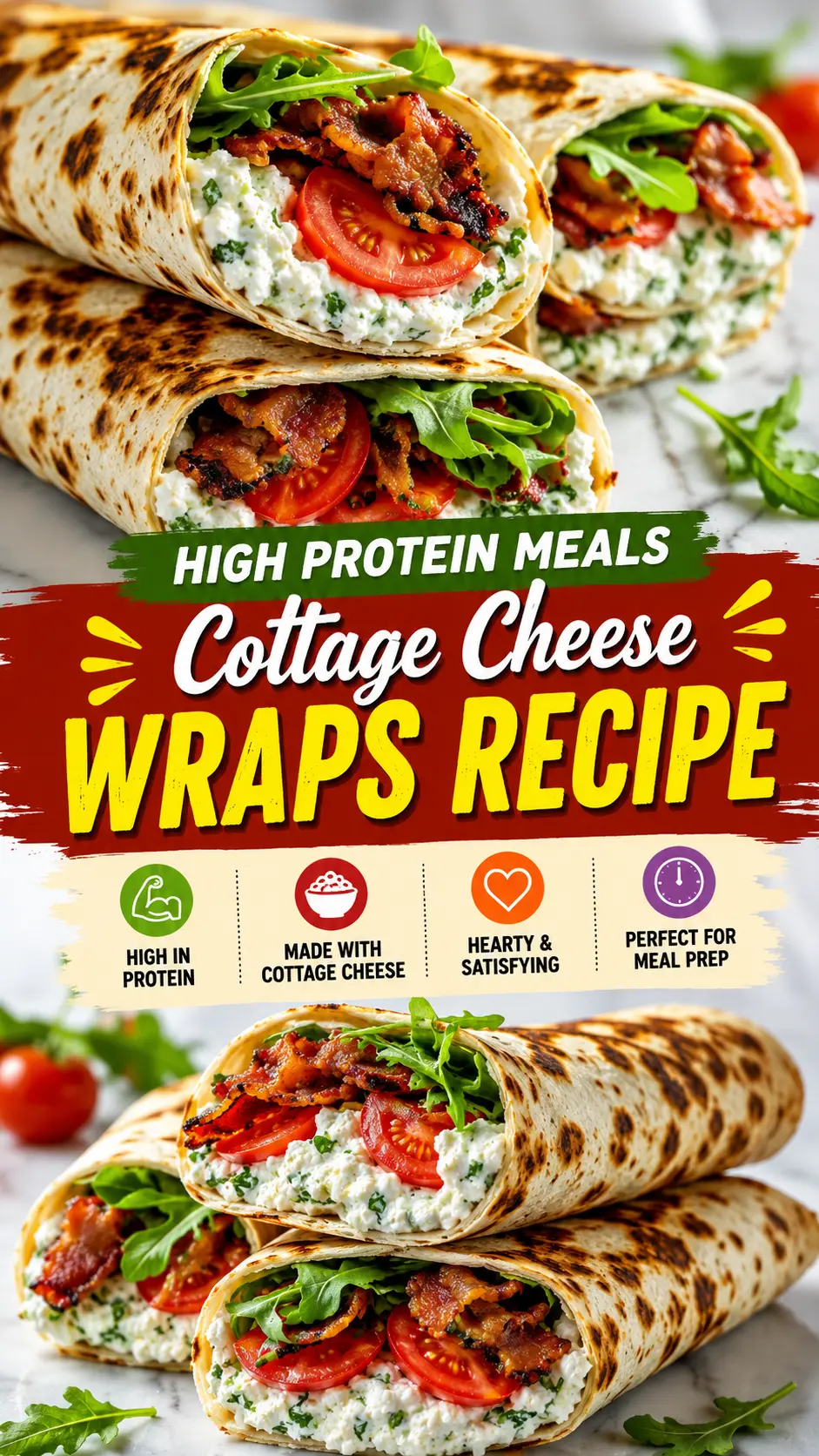 Cottage Cheese Protein Wrap: The Ultimate High-Protein Two-Ingredient Wrap